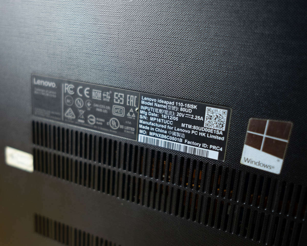 Lenovo i5 6th gen Laptop