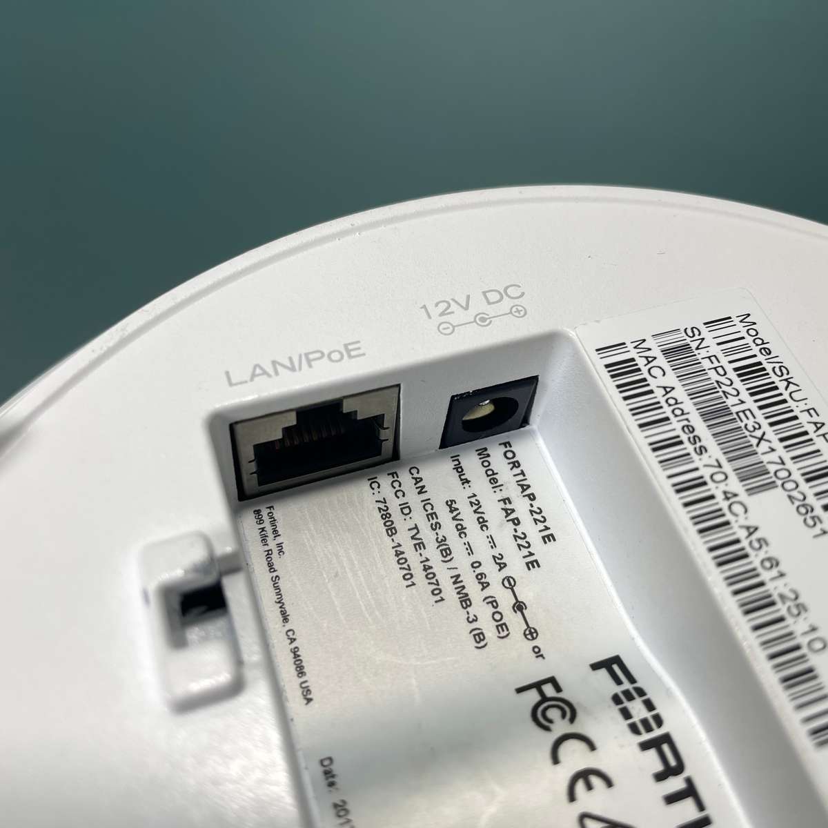 Fortinet Wifi Access Point