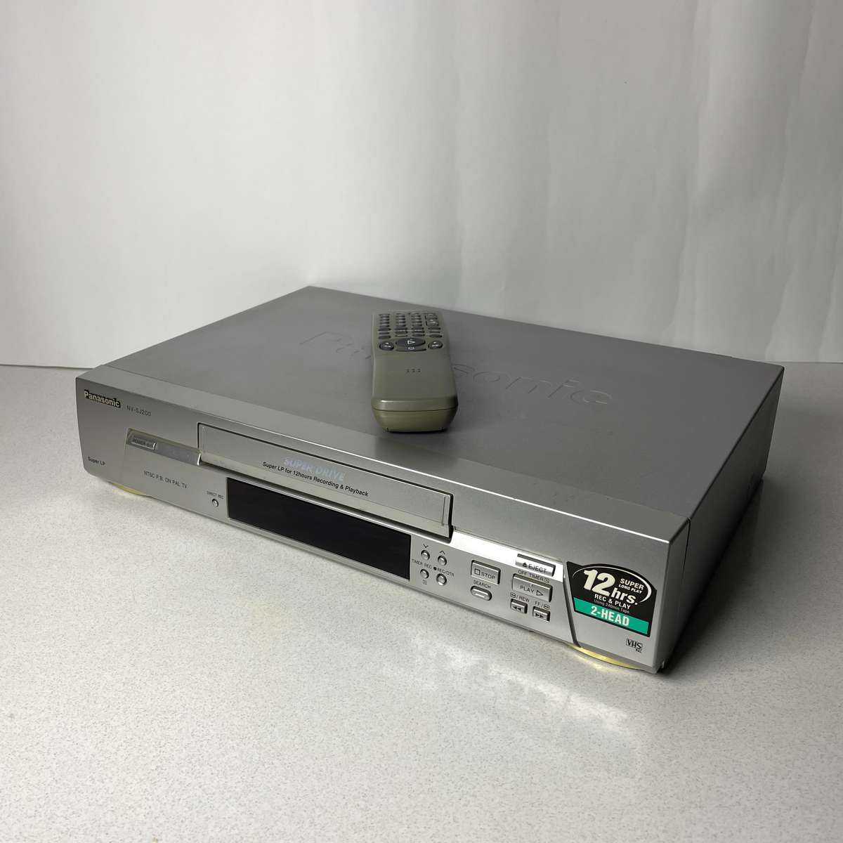 Panasonic VHS Player with Remote