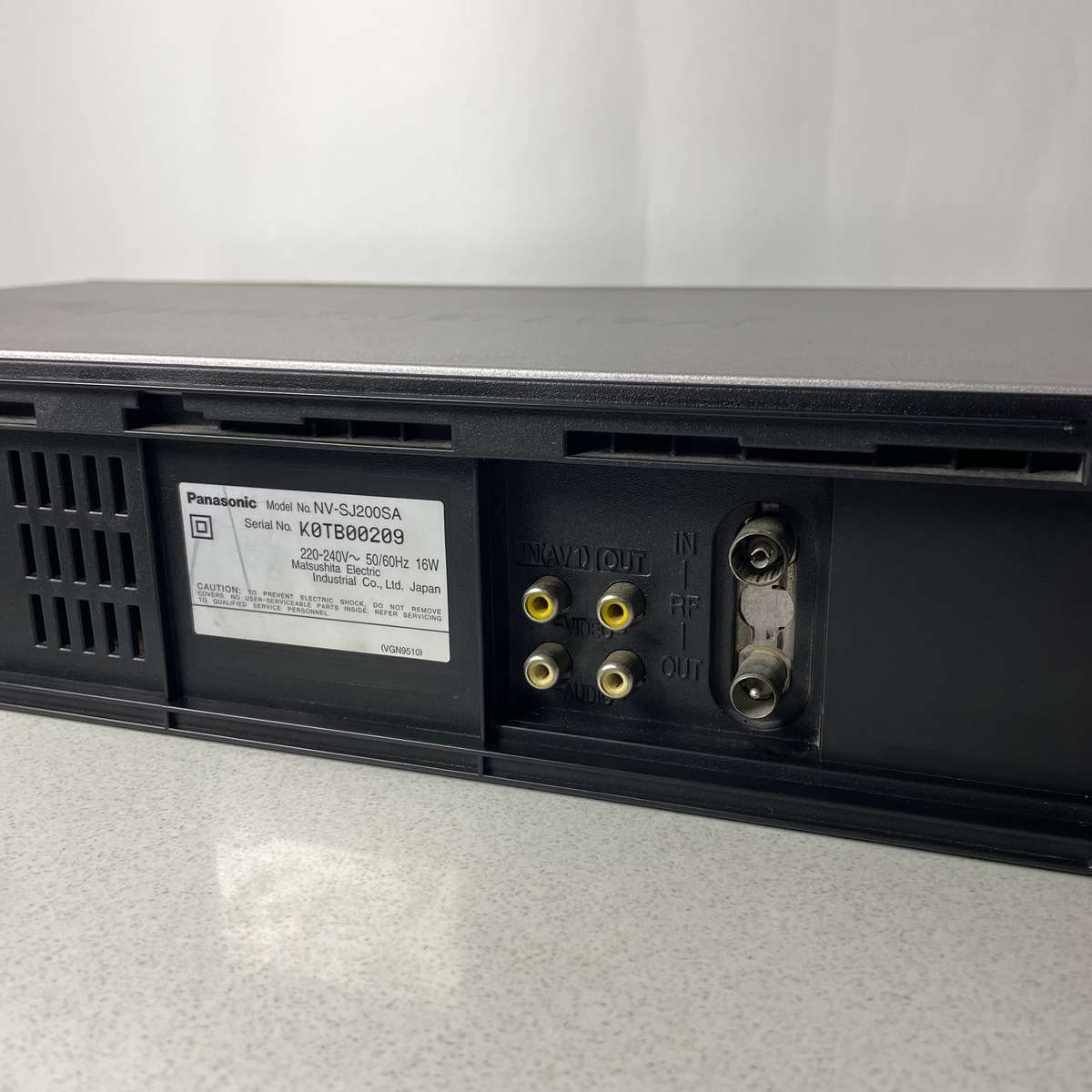 Panasonic VHS Player with Remote