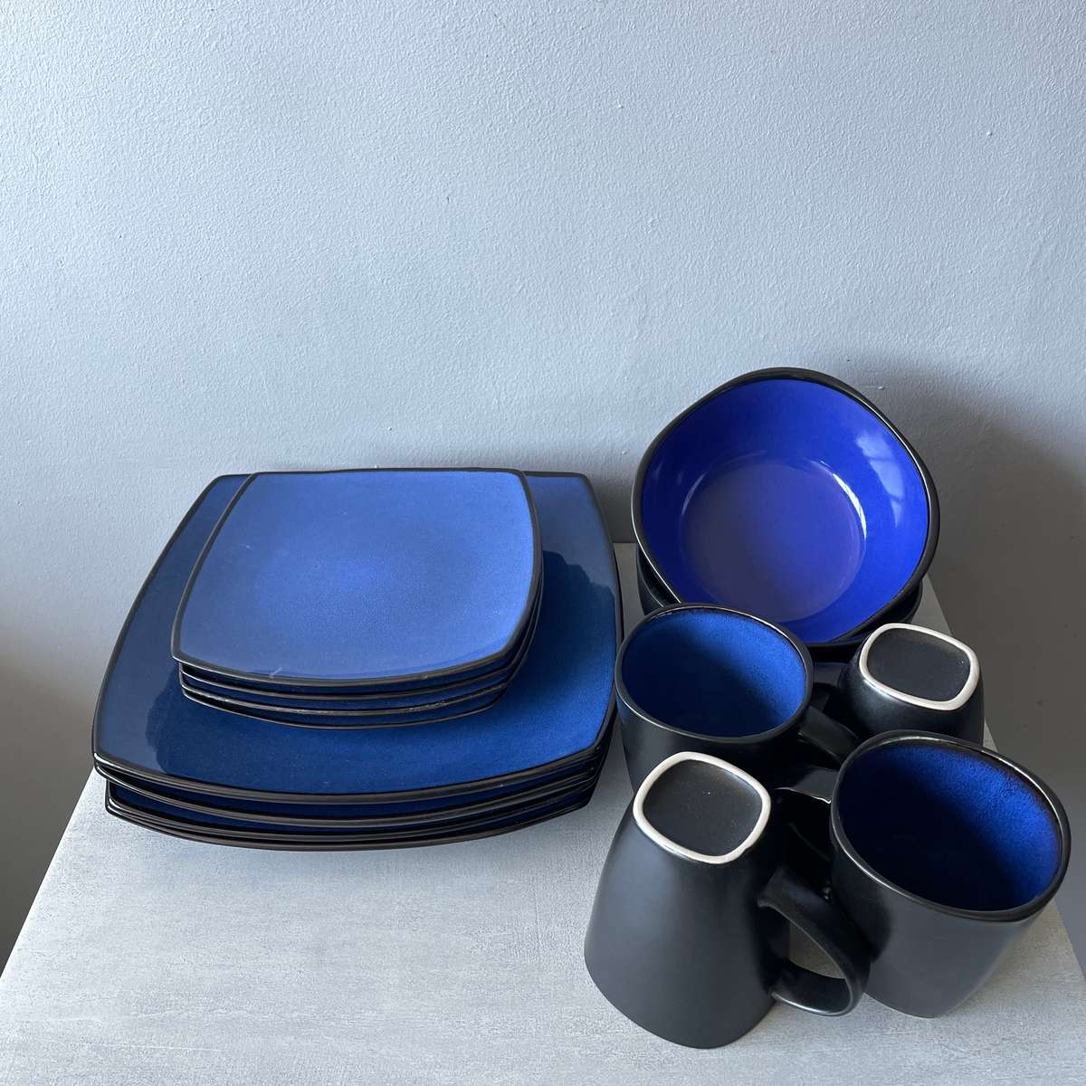 Stoneware Dinner Set (incomplete)