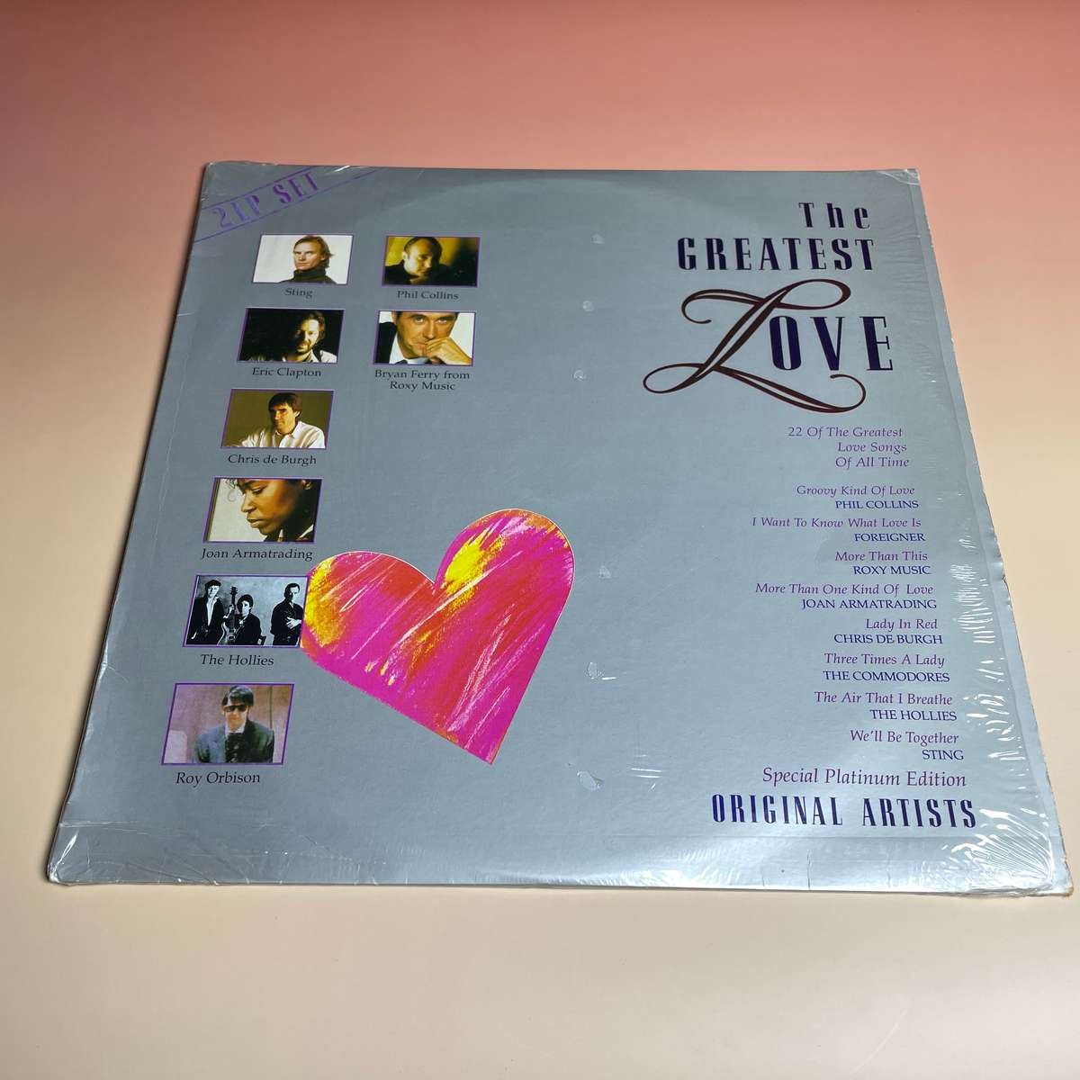 The Greatest Love - Various Artists Double LP