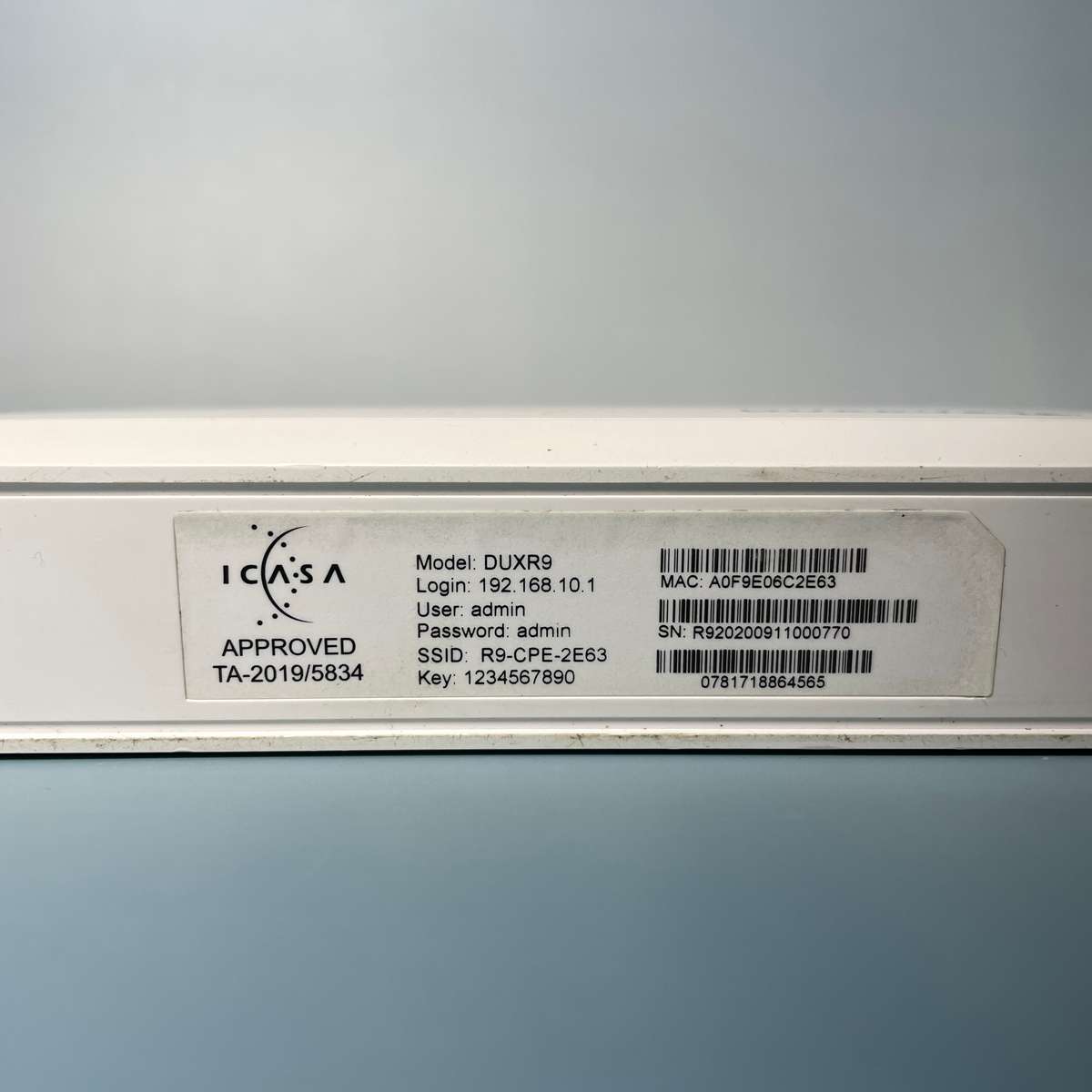 Duxbury 4G Sim Card Wifi Router