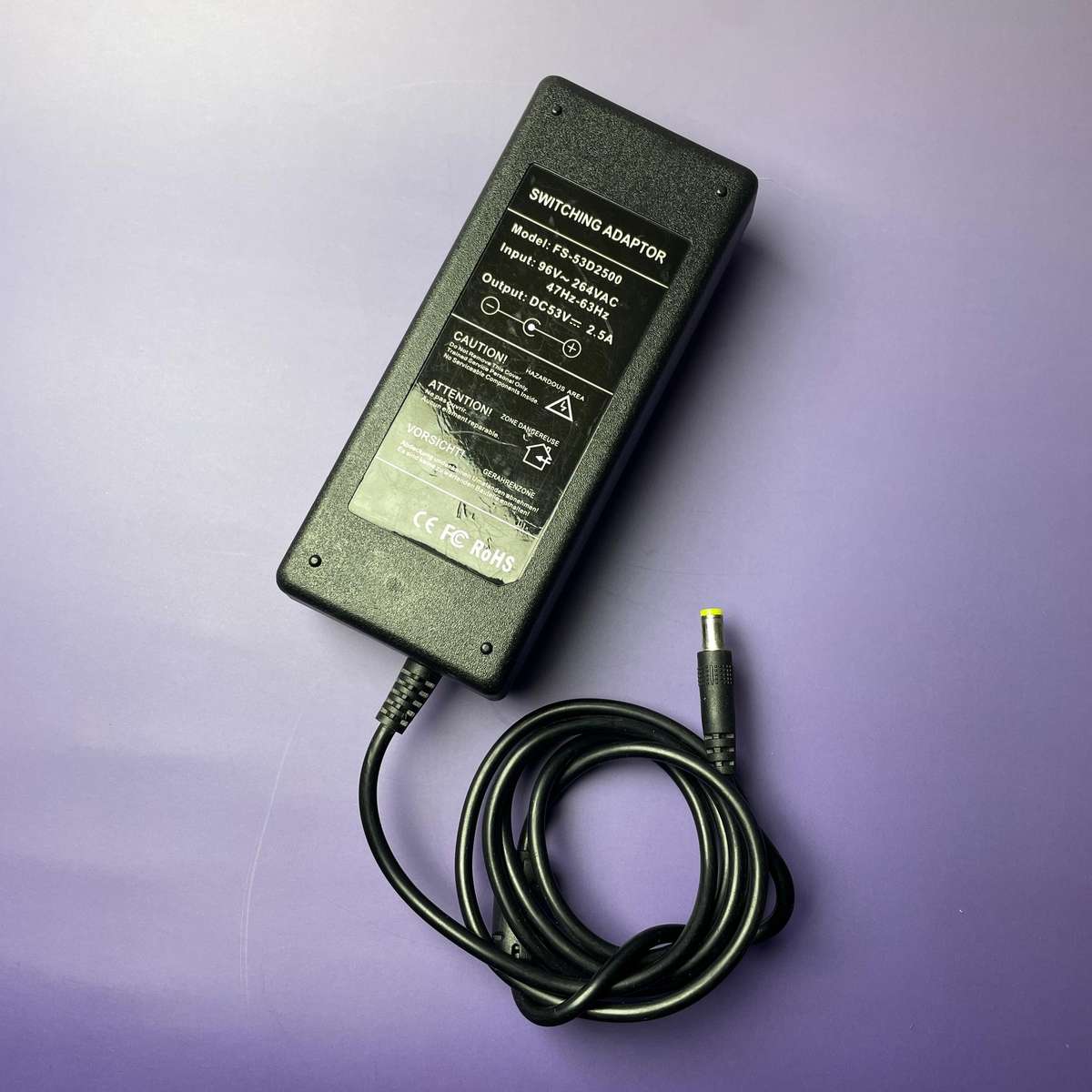 53V DC 2.4Amp Power Supply