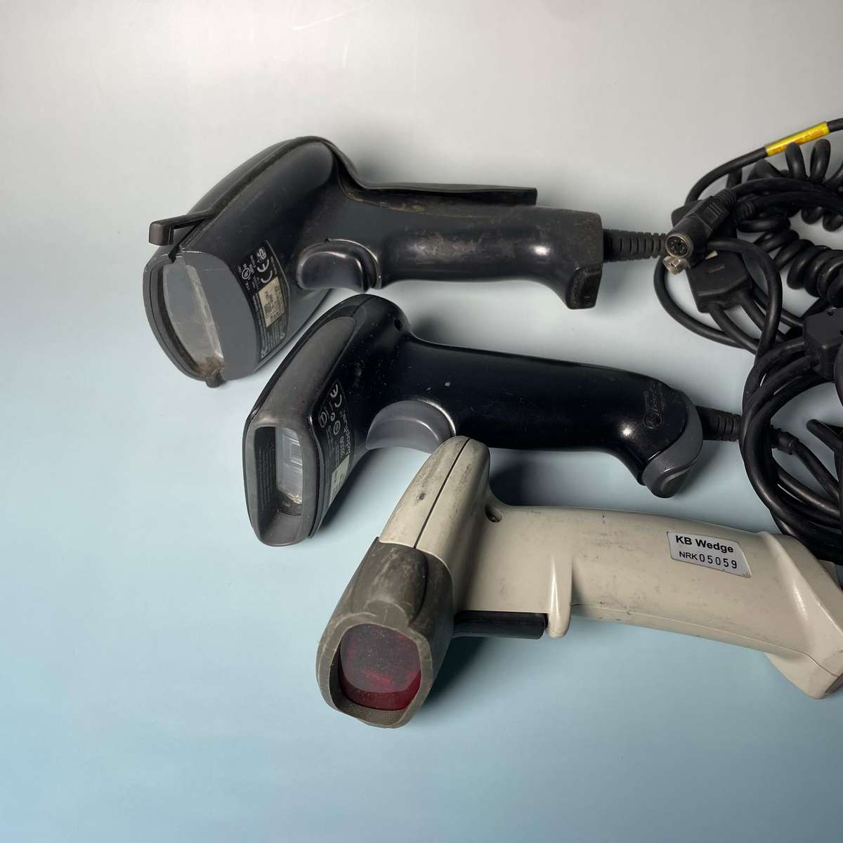 Lot of 3 Handheld Barcode Scanners