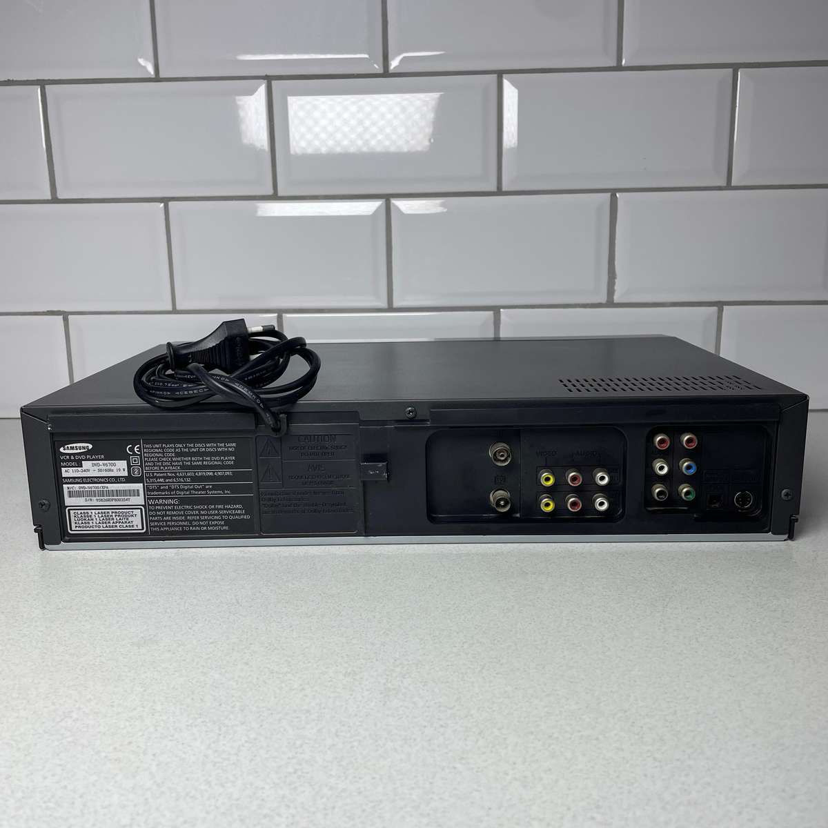 Samsung VHS DVD combo player