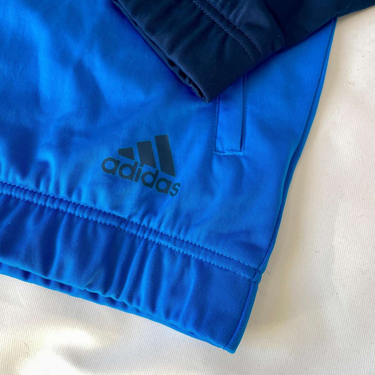 Adidas Mens Sports Blue Jacket Large