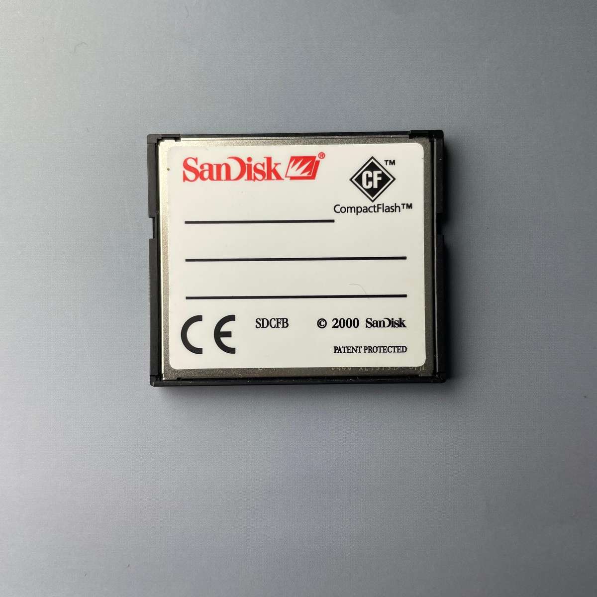 SanDisk 256MB Compact Flash Memory Card