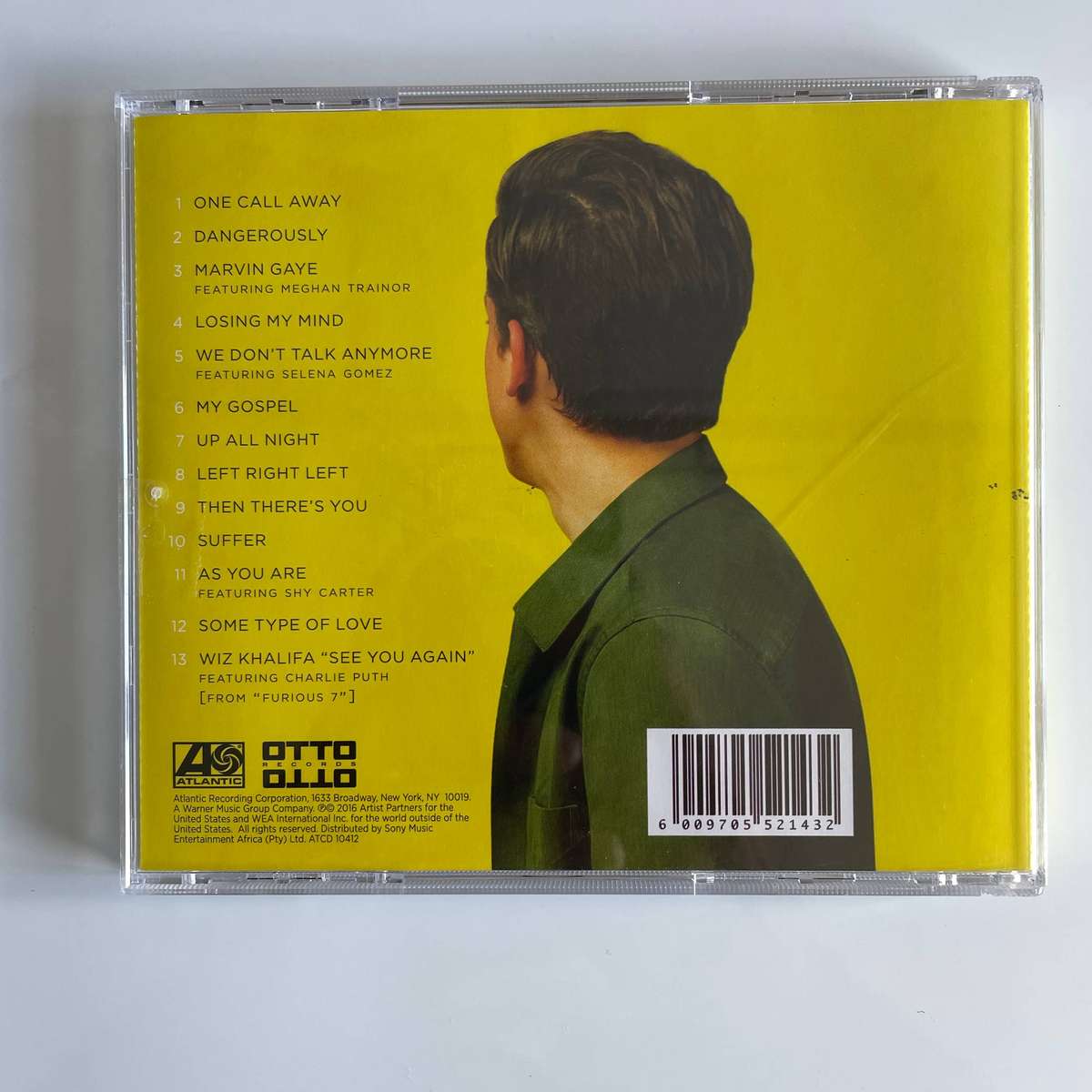 Charlie Puth - Nine Track Mind [CD]