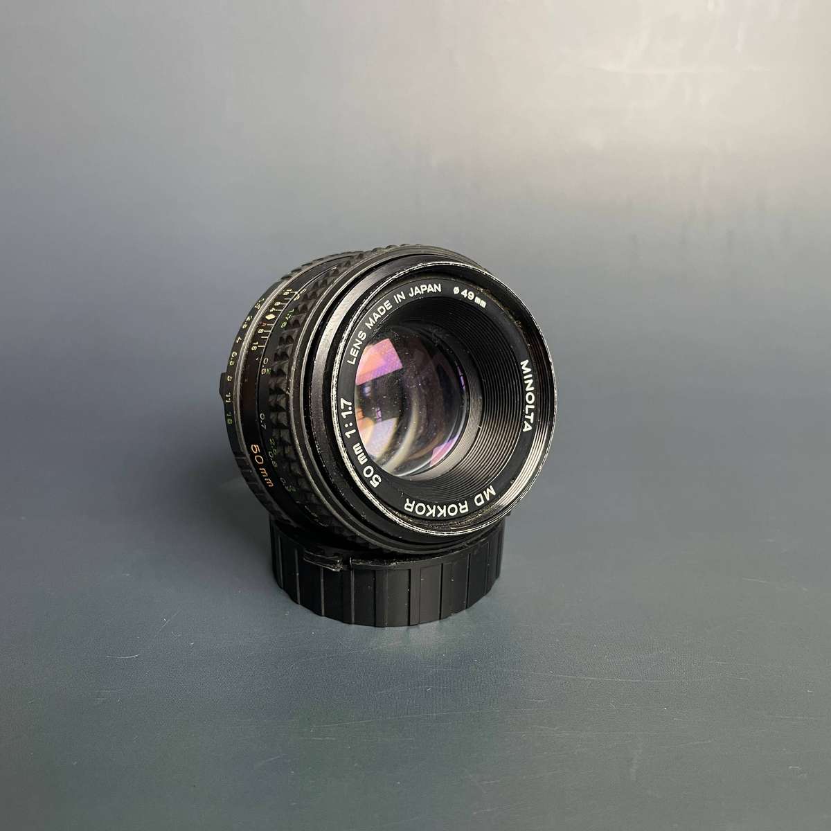 Minotla MD Rokkor 50mm f1.7
