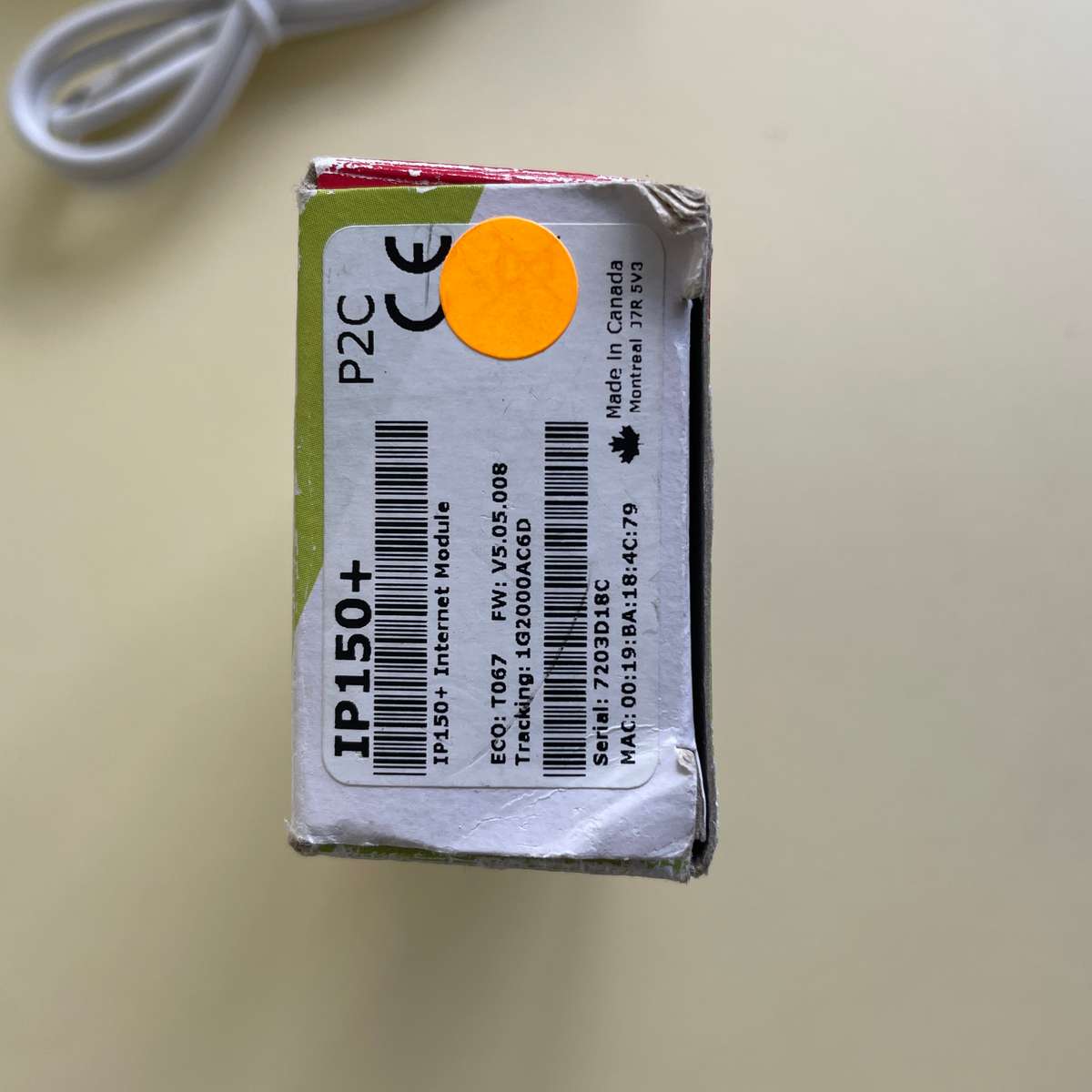 Paradox IP150+ Internet Module