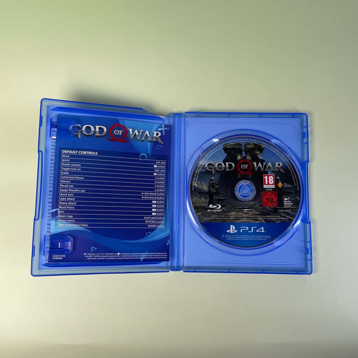 PS4 GOD OF WAR (Playstation 4 Game)