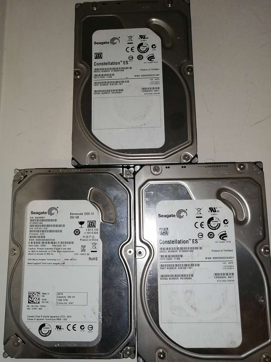 5 x Hard Drive Bundle