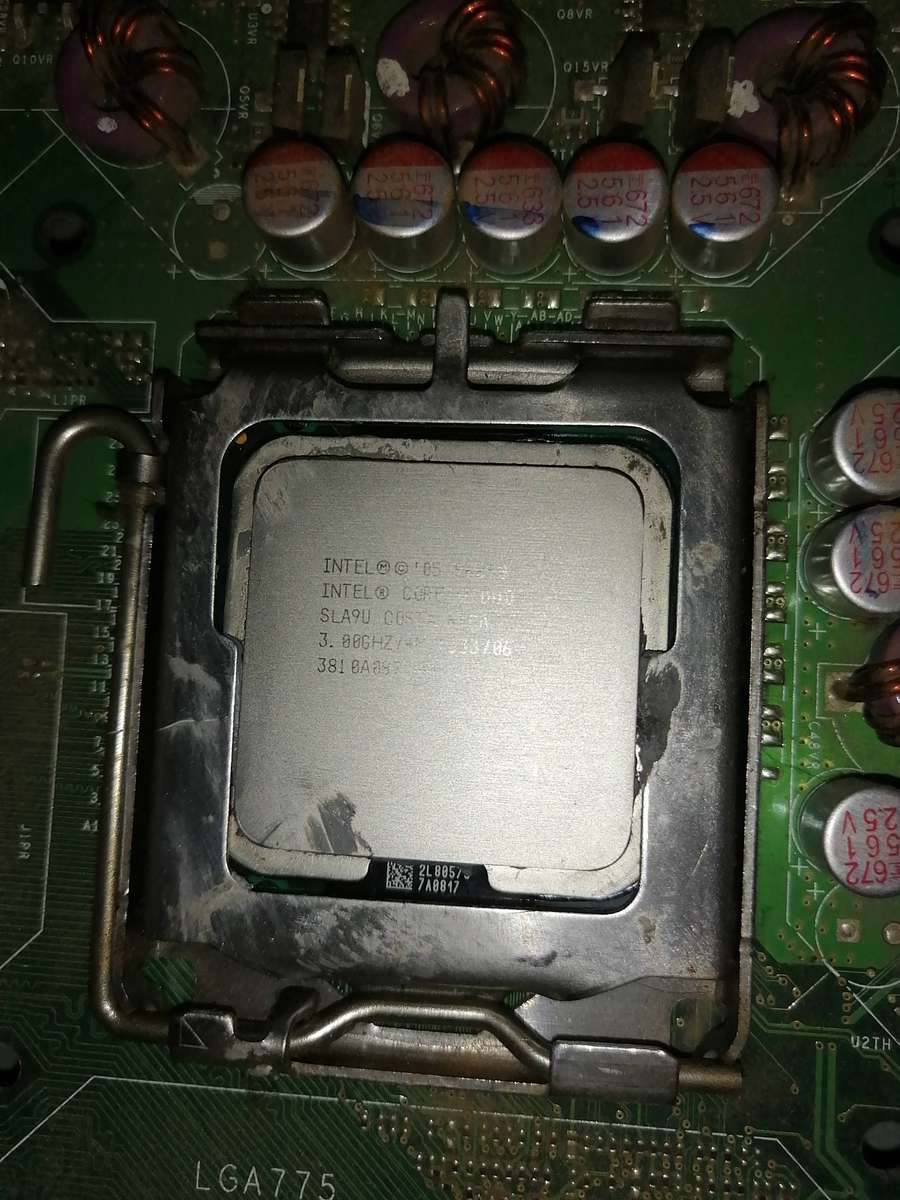 Intel E6850 Core 2 Duo CPU + Motherboard + 2GB Ram