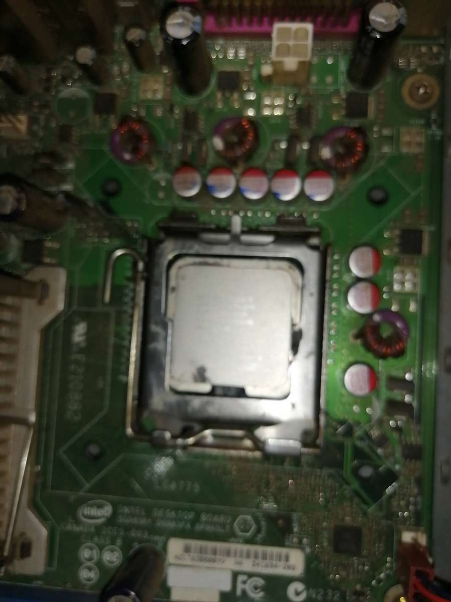 Intel E6850 Core 2 Duo CPU + Motherboard + 2GB Ram