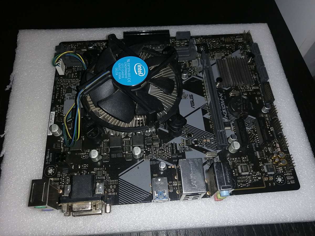 8th GEN INTEL I3 8100 & ASUS PRIME MOTHERBOARD BUNDLE