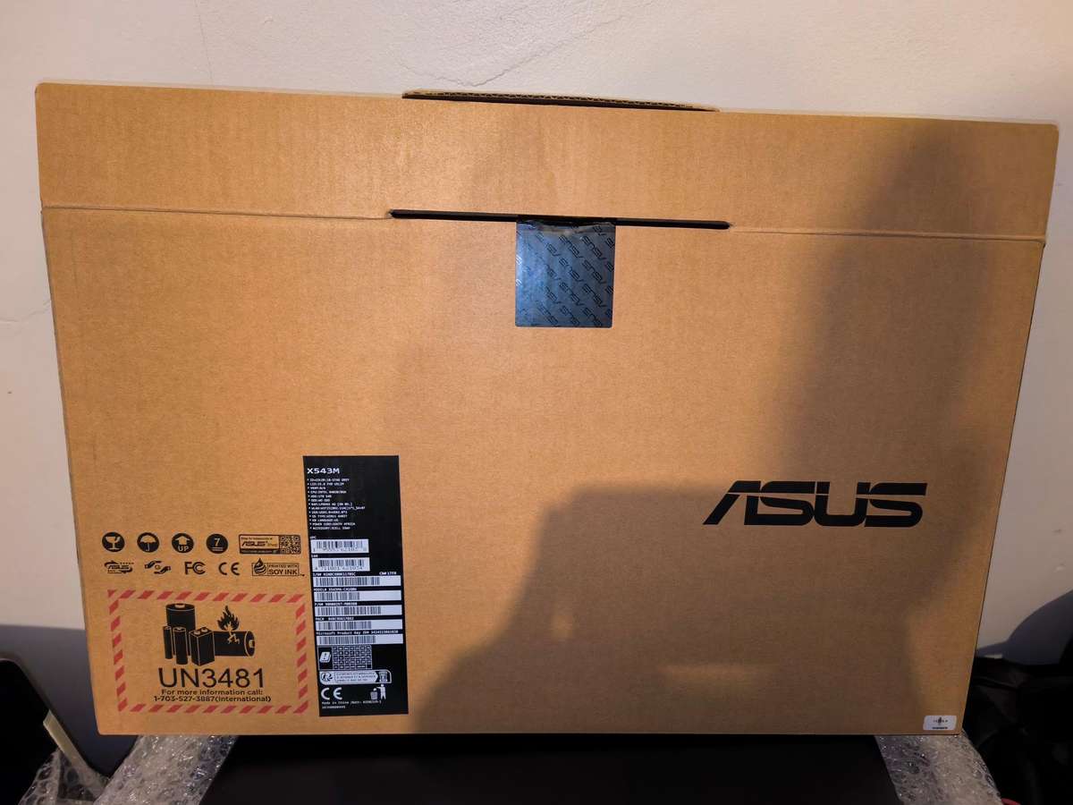 Asus X543M Laptop - Intel N4020, 4GB LPDDR4 RAM, 1TB HDD