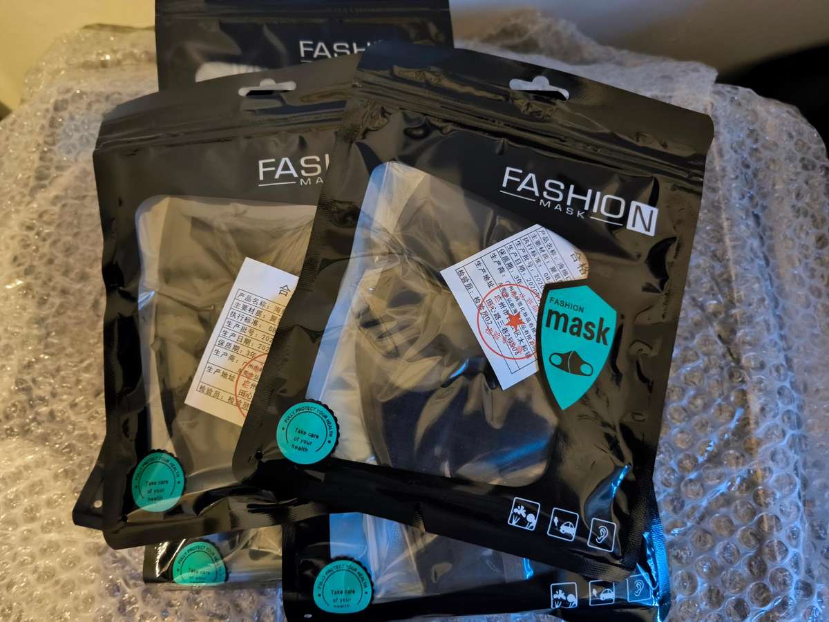 10 x Face Masks Sealed (Bulk Pack)