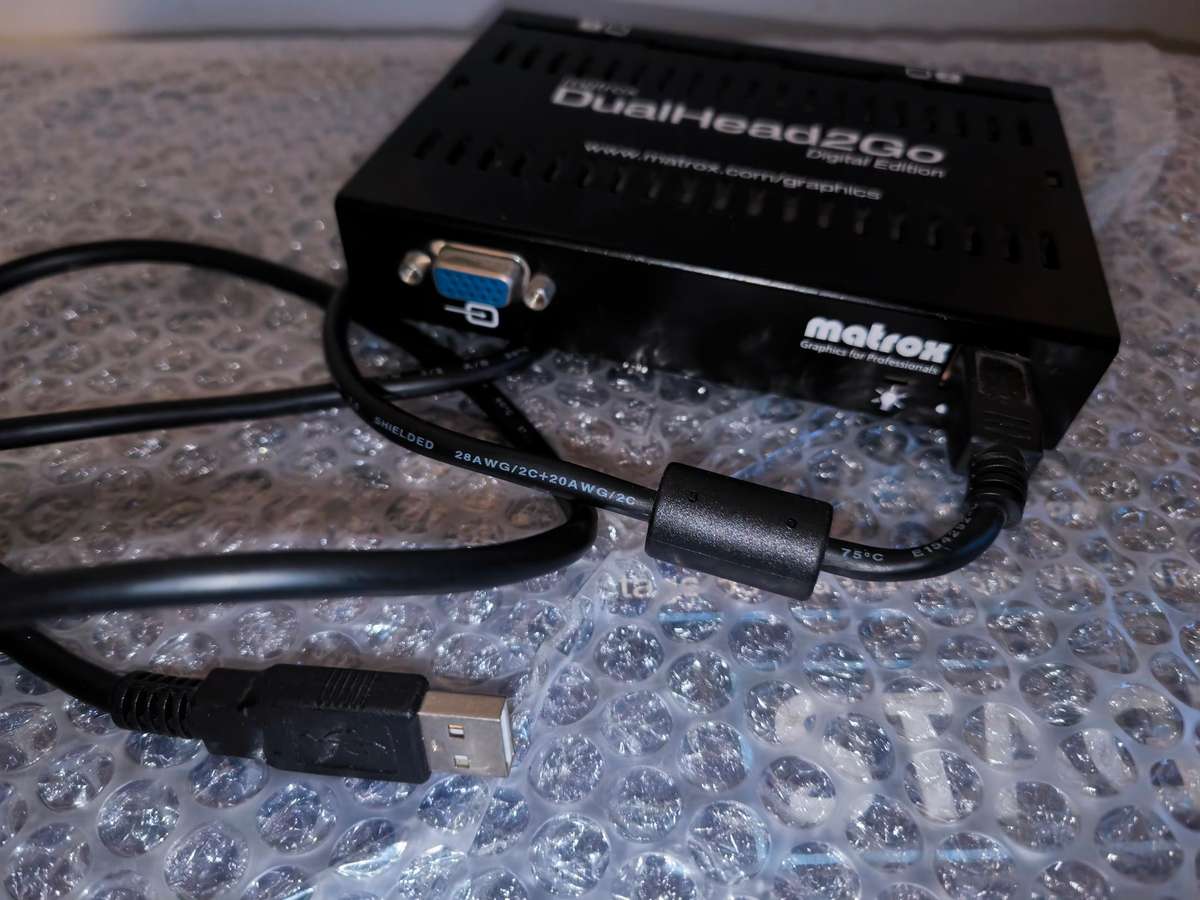 Matrox DualHead2Go Digital Edition External Graphics eXpansion Module