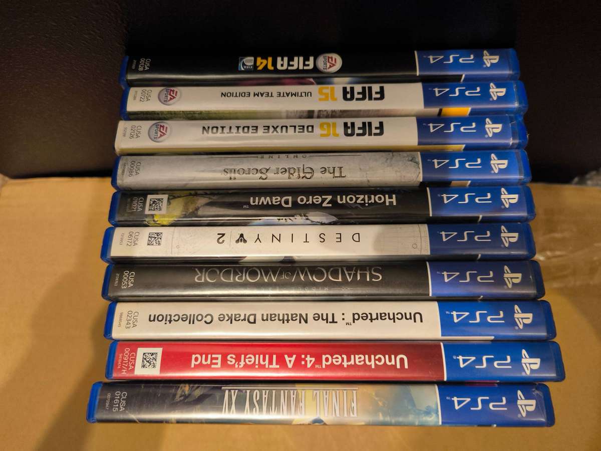 10 x Playstation 4 Games CLEARANCE BUNDLE