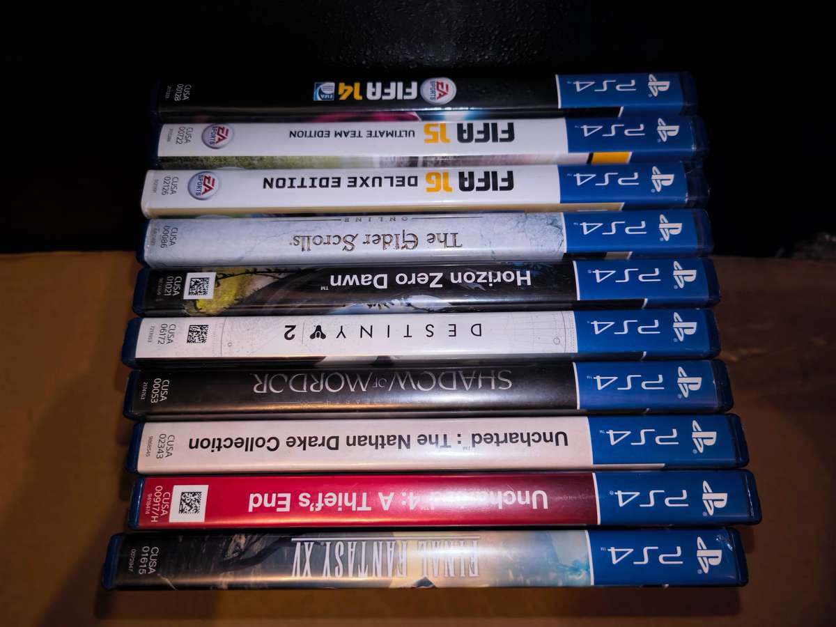 10 x Playstation 4 Games CLEARANCE BUNDLE