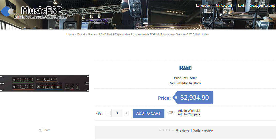 Rane HAL1 Multiprocessor