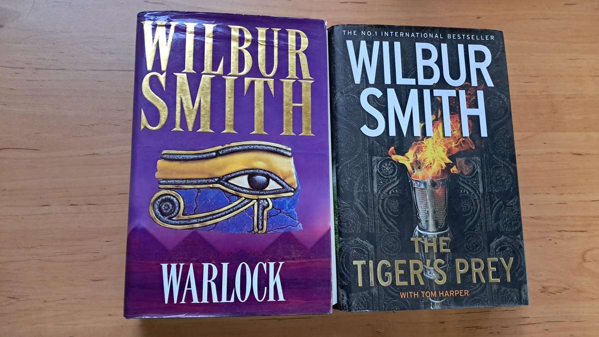 Wilbur Smith 2-book Bundle: Warlock and The Tiger's Prey