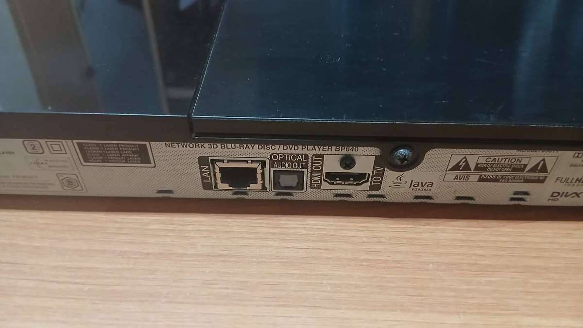 LG Blu-Ray DVD Player - BP640 (No Remote) Tested
