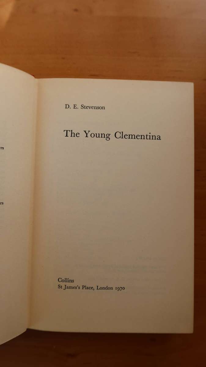 The Young Clementina by D.E. Stevenson