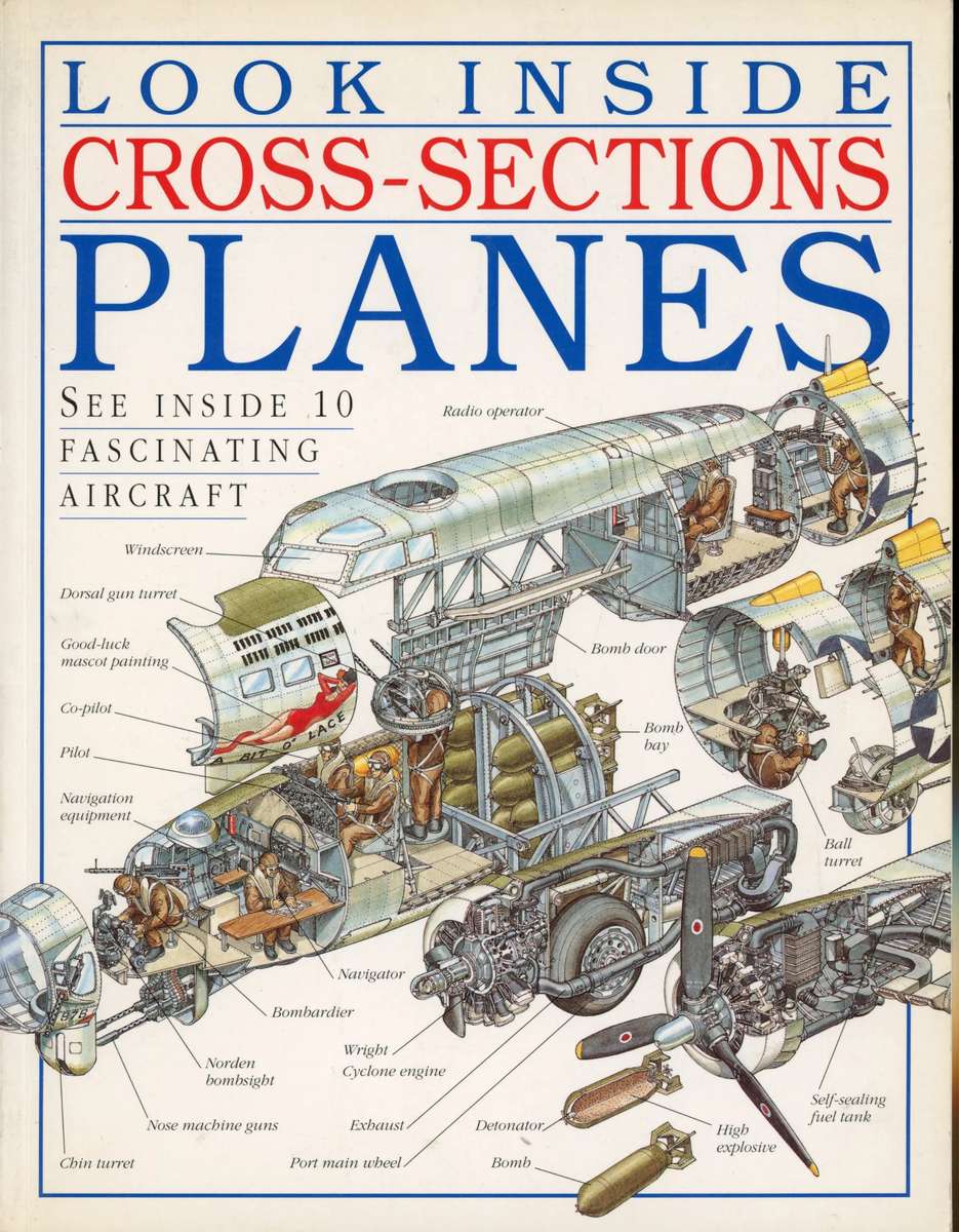 Look Inside Cross-Sections: Planes (0140242538)(TAS7731) PRICE NEGOTIABLE