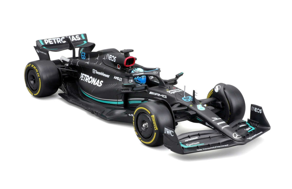 Mercedes-AMG F1 W14 2023 # George Russel - 1/24 Scale (Burago 18-28028R)