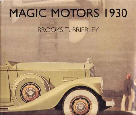 Magic Motors 1930 (0961579129)(9780961579128)