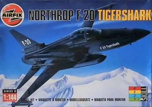 Northrop F-20 Tigershark - 1/144 Scale (Airfix)(A00103)(TH2462)
