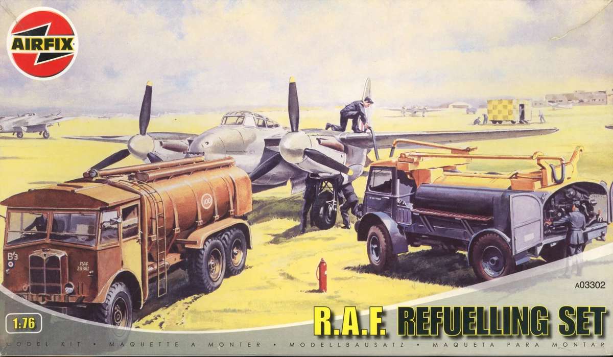 R.A.F. Refuelling Set - 1/76 Scale (Airfix)(A03302)(ON0067)