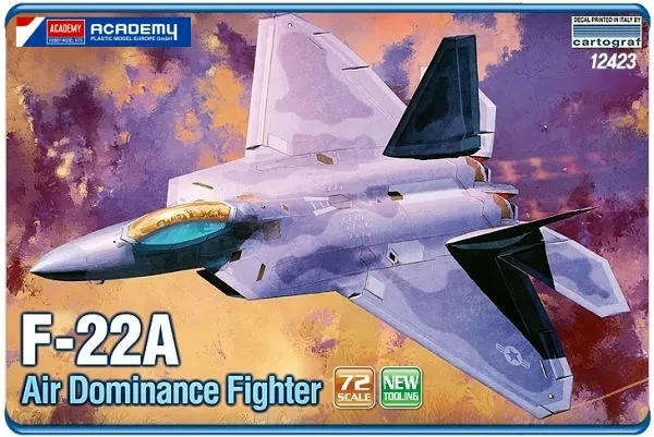 F-22A - 1/72 Scale (Academy 12423)