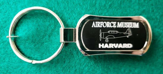 SAAF Museum Harvard Metal Key Ring (AFM1)