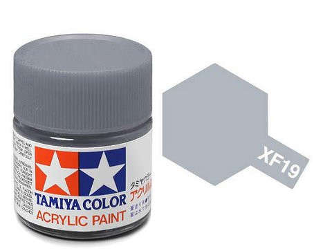 Flat Sky Grey Acrylic Paint 23ml (Tamiya XF-19)