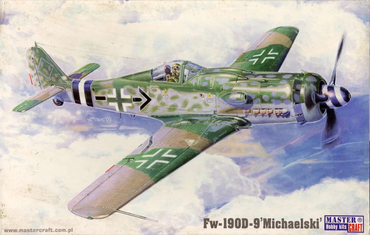Focke-Wulf Fw.190D-9 - 1/72 Scale (Mastercraft)(C-9)(ON0174)