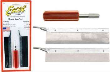 Saw Set with Handle and 42 TPI & 46 TPI Blades EXC 55670