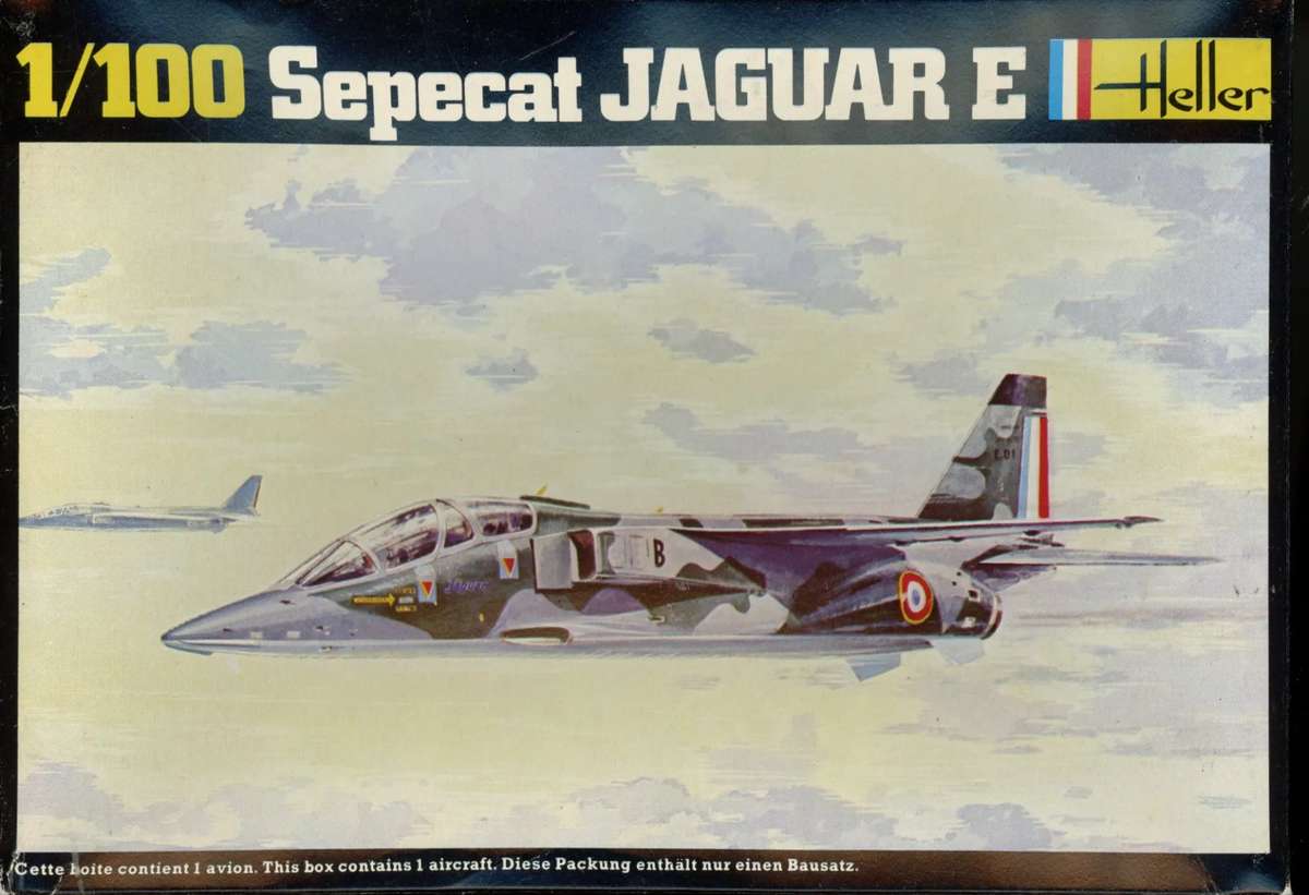 Sepecat Jaguar E - 1/100 Scale (Heller)(HEL017)(TH2389)
