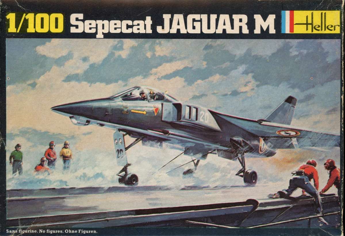 Sepecat Jaguar M - 1/100 Scale (Heller)(HEL018)(TH2386)