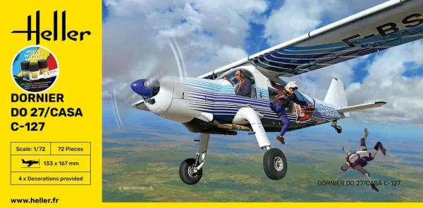 Dornier Do.27/CASA C-127 Starter Set - 1/72 Heller 35304