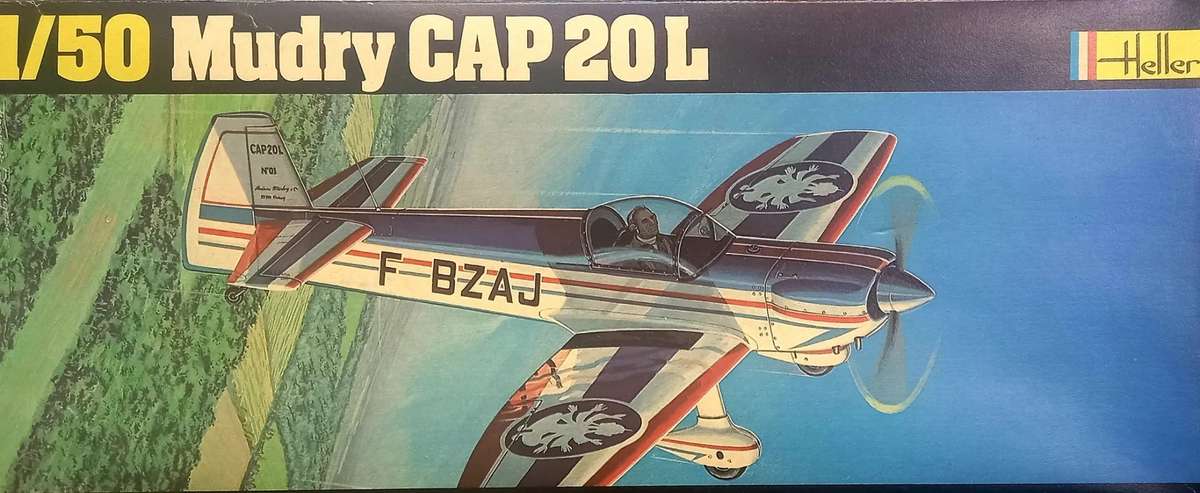 Mudry CAP 20L - 1/50 Scale (Heller)(HEL401)(TH2379)