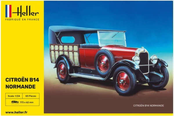 Citroen B14 Normande - 1/24 Scale (Heller 80729)