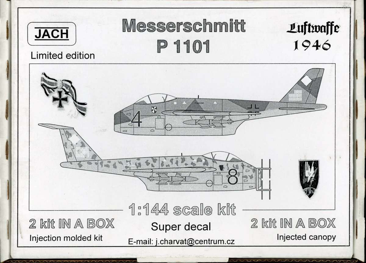 Messerschmitt P1101 - 1/144 Scale (Jach)(JACH14402)(TH2424)