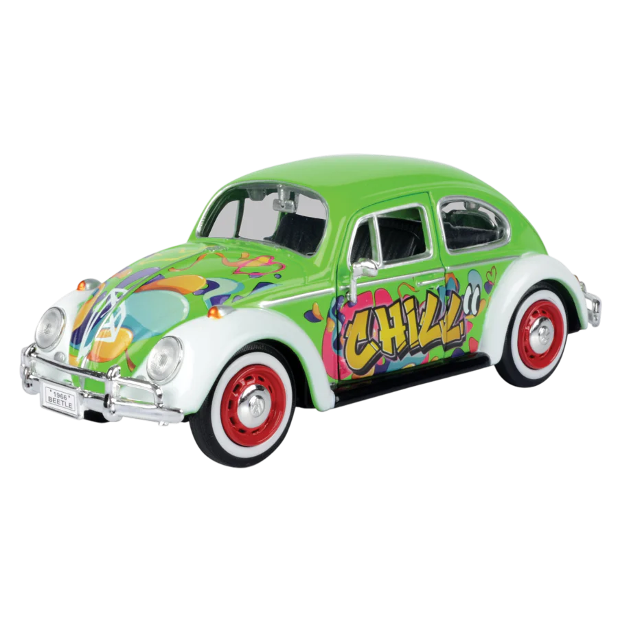 Volkswagen Beetle Graffiti 1966 - 1/24m Scale (Motormax MOT79598)