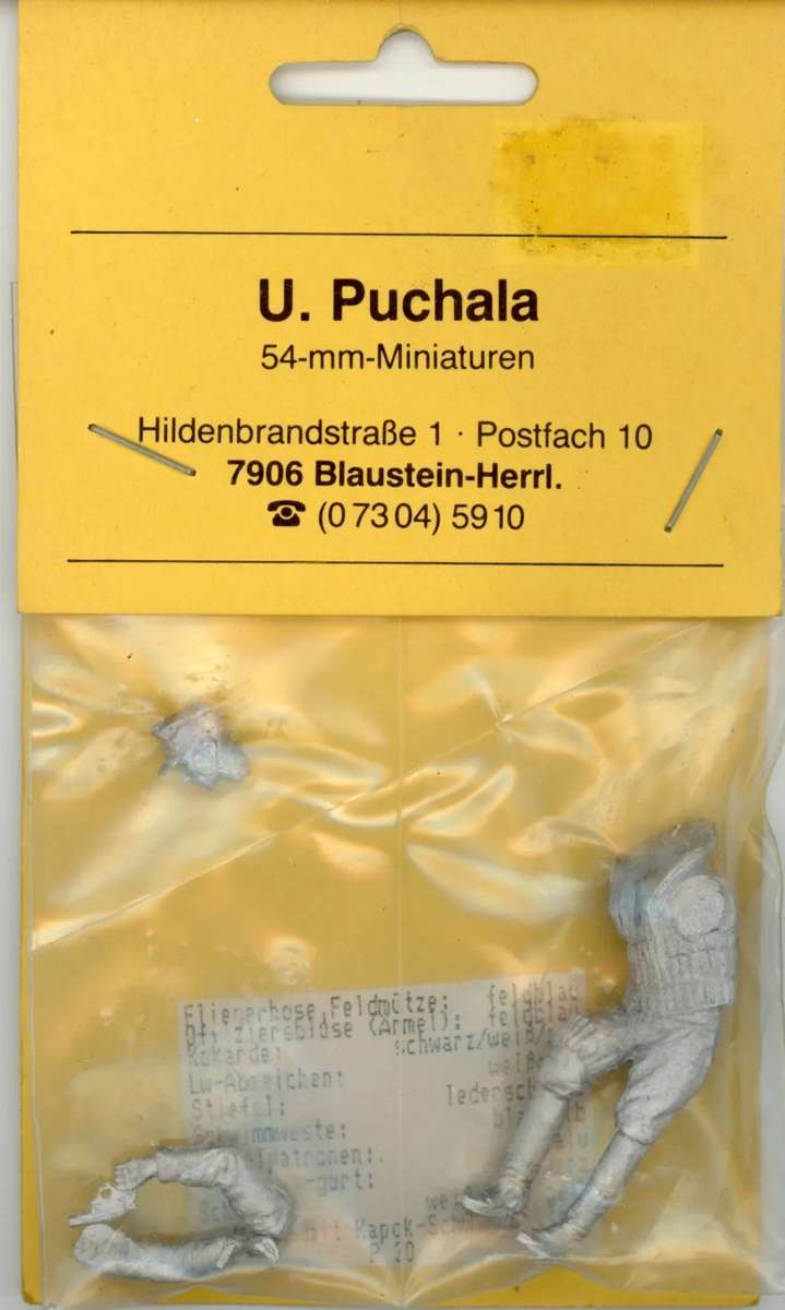 Major mit Kapok-Schwimmweste - 54mm ( U. Puchala)(P20)(AN1021)
