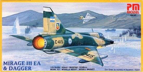 Mirage IIIEA & Dagger - 1/72 Scale (PM Models)(PM-207)(ON0033)