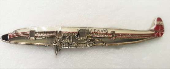 Lockheed Starliner Trek Airways/SAA Metal Pin 249