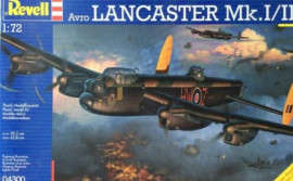 AVRO Lancaster Mk. I/III - 1/72 Scale (REV04300)(ON0235)(Revell)